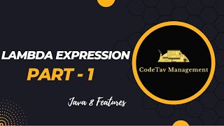 Lambda Expression in Java || Part 1