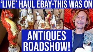 ANTIQUES ROADSHOW FIND! | SELLING ON EBAY | LIVE VINTAGE HAUL