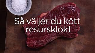 Så väljer du kött resursklokt