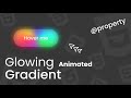 Create Glowing Animated Gradient Button Using CSS | HTML & CSS Tutorial