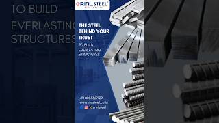 The steel behind your trust Rinl steel     #rinl #steel #india #deshkitakhath