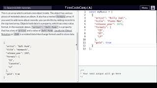 Lesson 92 | Basic JavaScript | Manipulating Complex Objects