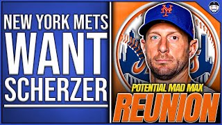 REPORT: Mets TARGETING Scherzer REUNION (New York Mets News)