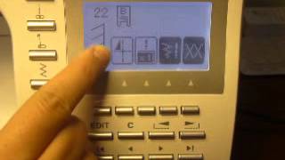 Decorative Stitching Singer Quantum Stylist 9960 Video Part 4