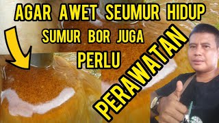 kuras sumur bor sendiri