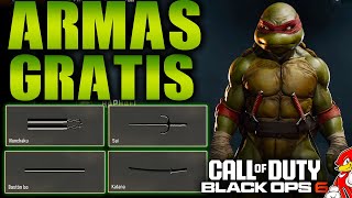 COD Black Ops 6 ZOMBIES Como Conseguir Las Armas de Las TORTUGAS NINJA GRATIS