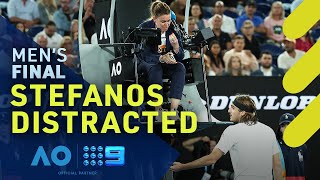 Tsitsipas complains to chair umpire - Australian Open Men’s Final 2023 | Wide World of Sports
