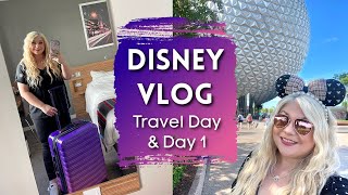 WALT DISNEY WORLD VLOG ✈️ TRAVEL DAY TO ORLANDO AND FIRST DAY IN EPCOT | SEPTEMBER 2023