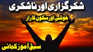 Shukar Guzari Aur na shukri | Khoshi Aur Sakon ka Raz | Sabaq Amoz Kahani | 14 Sitaray Stories |