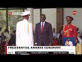 presidential awards ceremony