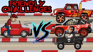 HILL CLIMB RACING 2 - FRIENDLY CHALLENGES PART 3