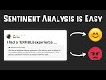 Sentiment Analysis Automation from SCRATCH | Review Management