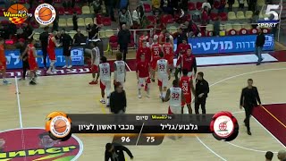 Hapoel Galil-Gilboa vs. Maccabi Rison LeZion - Game Highlights