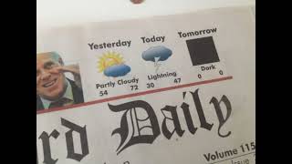 tomorrow's weather is dark meme