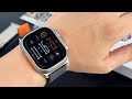 Best Apple Watch Ultra 2 Clone (Smartwatch HELLO WATCH 4 PLUS) Unboxing ASMR