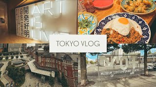 【Vlog】東京都現代美術館にいって展示を見た日　#日本現代美術私観 #開発好明 #東京都現代美術館 #東京vlog