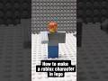 How to make Roblox man in Lego! #legostopmotion #roblox #legoman #robloxman #viral #shorts