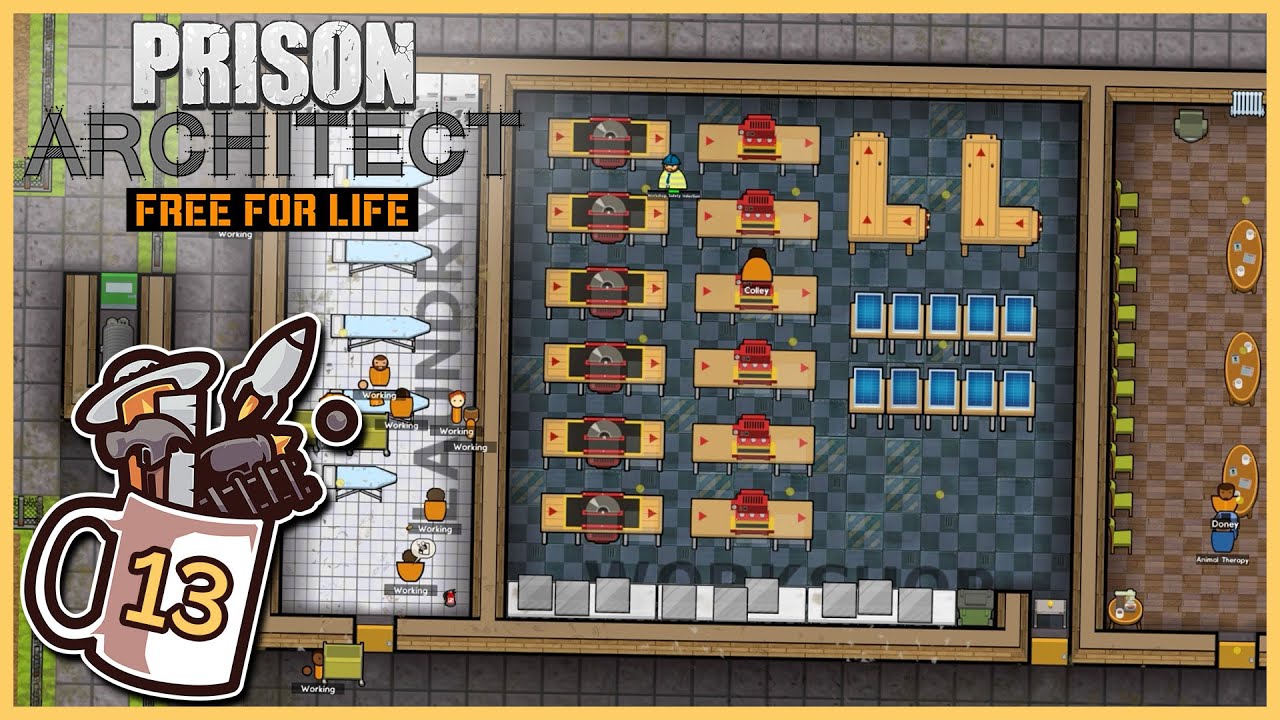 Workshop Main Island Completion Prison Architect Free For Life