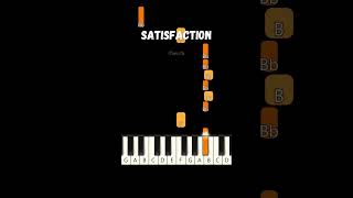 Satisfaction 👍 Benny Benassi 👍 EASY Piano Tutorial