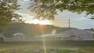 【茨城・大子町】夕暮れの山