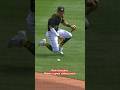 Nick Gonzales Makes a great sliding catch in 2B #mlbb #2023 #viral #trending #youtubeshorts