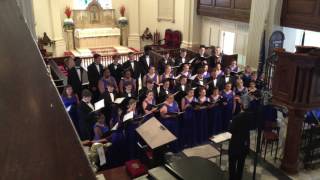 Cane Bay Chorale sings the United States Premier of Ater Umbra by Memli Kelmendi