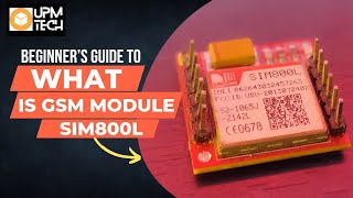 What is GSM SIM800L module and how it works.