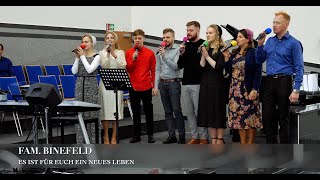 Hochzeitslied | Es ist für euch ein neues Leben. Fam. Binefeld