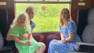 Riding the Swindon and Cricklade railway