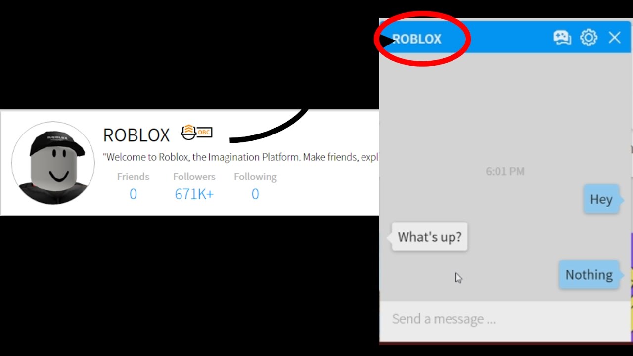 Messaging Roblox How To Youtube