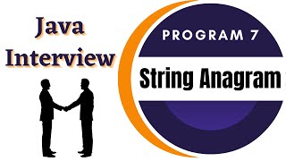 String Anagram| Frequently asked Java Programs 2021 | Java Interview Questions | Java Programming