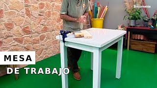 Mesa de trabajo: Cómo hacer una mesa alta con Bricomania