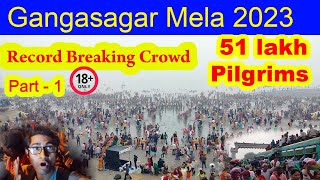 GANGASAGAR MELA 2023 | GANGA SAGAR DHAM | गंगा सागर धाम | Kolkata to Gangasagar by train