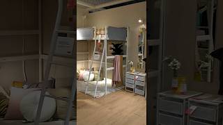 IKEA 2023: Small bedroom with a Vitval loft bed 👉For the full video see the link above ☝️📽️