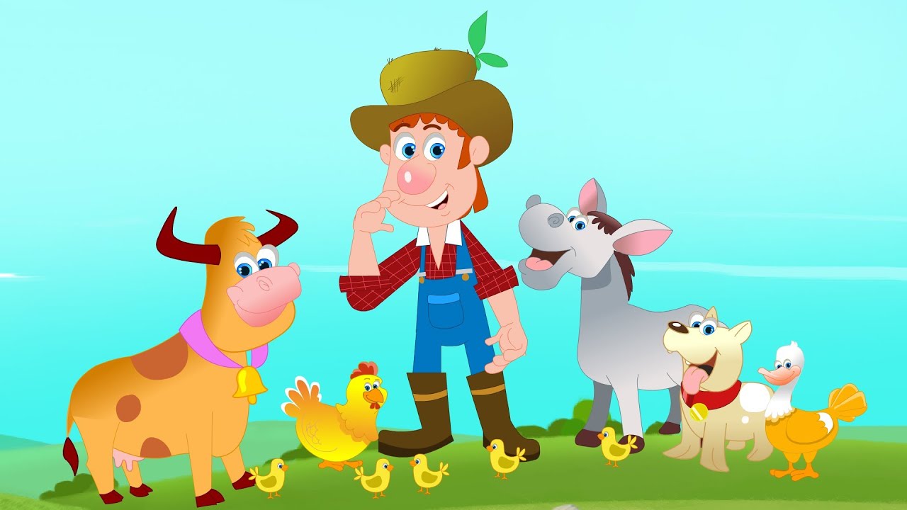Old Macdonald Had A Farm Nursery Rhymes Kids Songs Baby 53 Off