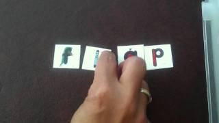 Initial Double Consonant Blends Tracking - decoding (reading) with Lively Letters
