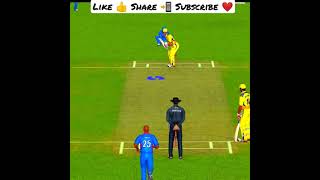 🔥MS DHONI REAL AND GAME HELICOPTER BATTING SHOT WHATSAPP STATUS VIDEO BY Cricket Gaming YT #Short