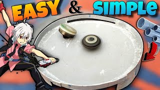 Full Tutorial For Making PVC Beyblade Stadium (Easiest Way To Make)