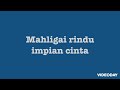 Bukan Impian Semusim - Metafora