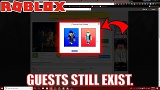 My Tribute To The Removal To The Roblox Guest Emotional Rip - rip guest roblox