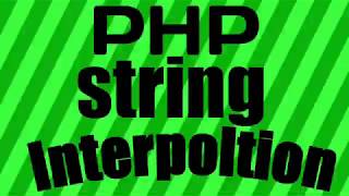 String Interpolation in PHP (Hindi)