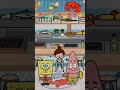 Jisoo Flower 🌺 Spongebob or Patrick! 😱 Part1 | #tocalifeworld #tocaboca #shorts