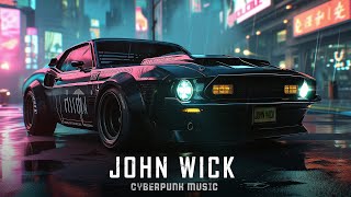 1 HOUR | John Wick's Car | Dark Techno / EBM / Dark Electro Mix / Dark Clubbing / Cyberpunk Music
