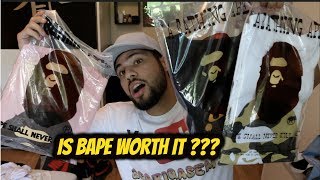MY FIRST EVER BAPE PICKUPS !!