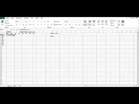 How to program punette squares in excel How to program punette squares in excel
