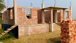 কিভাবে অল্প টাকায় ৪ রুমের এক তলা বাড়ি করবেন।How To Build A New Style Foundation-Build A Foundation