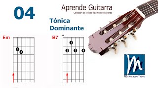 Aprende Guitarra 04 - Tónica Dominante - Centro Tonal