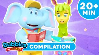 Learn Letters with Bubbles and Friends | ABC Song, Letter Recognition and more!