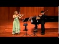 E.Ysaye Sonata for two violins / Marianna Vasileva and Ruben Mendoza