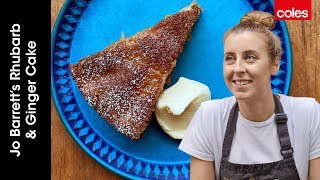 Jo Barrett's Rhubarb and Ginger Cake